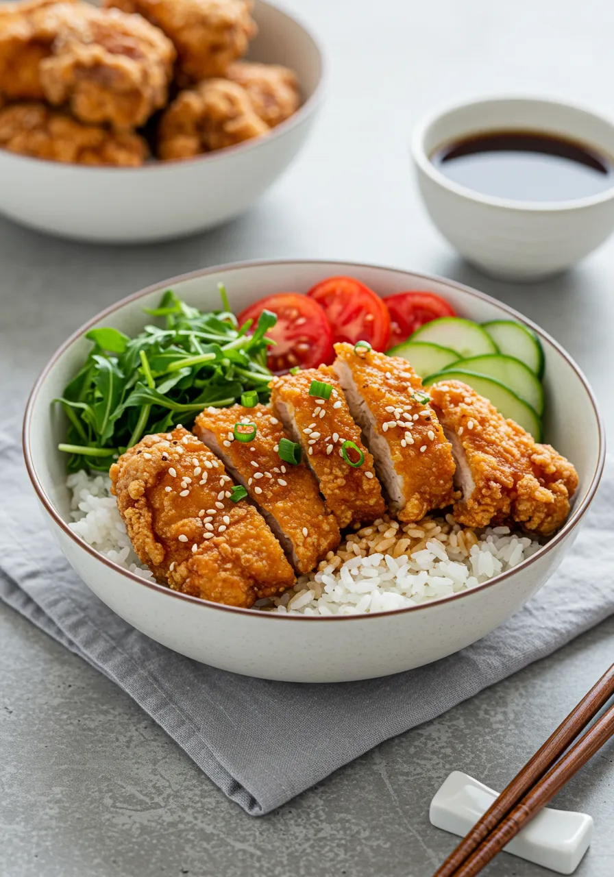 Karaage Rice Bowl